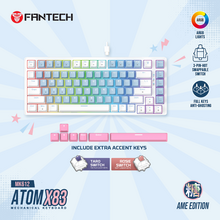 Tastatura Mehanicka Gaming Fantech MK612 Atom x83 AME plava (taro switch).