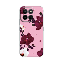 PRINT silikonska futrola skin (ultra tanka) - Huawei Honor X6c Pink Orchid.