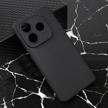 Teracell GIULIETTA silikonska futrola - Xiaomi Redmi Note 14 5G (China) mat crna.