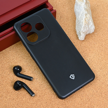 Teracell silikonska futrola skin (ultra tanka) - Xiaomi Redmi Note 14 5G (China) mat crna.