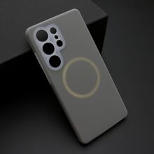 Zastitna futrola PASTEL COLOR MagSafe - Samsung S938 Galaxy S25 Ultra 5G siva (MS).