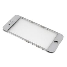 Staklo touchscreen-a - Iphone 7 + okvir + OCA stiker (Crown Quality) beli (MS).