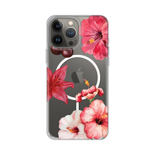 Zastitna futrola print Magsafe - iPhone 13 Pro Max 6.7 Hibiscus.
