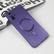 Zastitna futrola Magsafe Chrome - Samsung A075F Galaxy A07 ljubicasta.