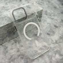 Zastitna futrola COLOR RING MagSafe - iPhone 17 Pro Max (6.9) bela (MS).