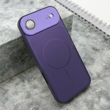 Zastitna futrola COLOR METAL MagSafe II - iPhone 17 Air ljubicasta (MS).