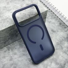 Zastitna futrola SILKY MagSafe mat - iphone 17 Pro Max (6.9) plava (MS).