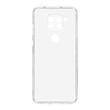 PROTECT silikonska futrola skin (ultra tanka) - Xiaomi Redmi Note 9 providna (bela) (MS).