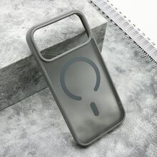 Zastitna futrola SILKY MagSafe mat - iphone 17 Pro Max (6.9) siva (MS).