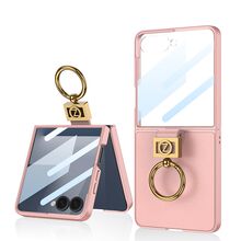 Zastitna futrola Z-RING CASE - Samsung F751B Galaxy Z Flip 7 5G roze (GKK case) (MS).
