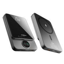 Back Up baterija (univerzalna) MagSafe Moxom MX-PB110 LED PD20W 5000mAh crni (MS).