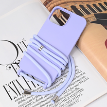 Zastitna futrola Crossbody - iPhone 13 Pro Max 6.7 ljubicasta.