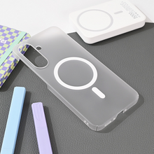 Zastitna futrola Magsafe mat PC - Samsung A566 Galaxy A56 5G bela.