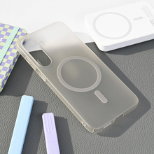 Zastitna futrola Magsafe mat PC - Samsung S936 Galaxy S25 Plus siva.