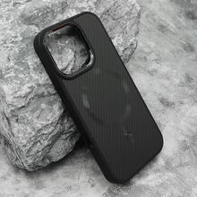 Zastitna futrola CARBON MagSafe - iPhone 16 Pro (6.3) crna (big camera) (MS).