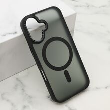 Zastitna futrola SILKY MAGSAFE - iphone 16 (6.1) crna (MS).