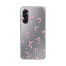 PRINT silikonska futrola skin (ultra tanka) - Samsung A175 Galaxy A17 Cute Bow.