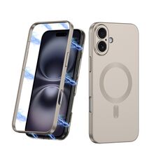 Zastitna futrola 360 COLOR MagSafe - iPhone 16 (6.1) titanijum (GKK case) (MS).