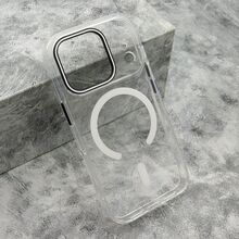 Zastitna futrola COLOR RING MagSafe - iPhone 17 Pro bela (MS).