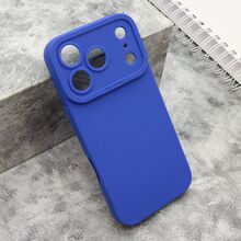 Zastitna silikonska futrola Pro Camera - iPhone 17 Pro tamno plava (MS).