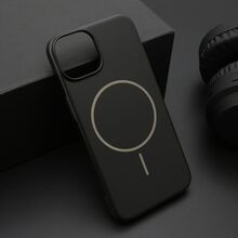 Zastitna futrola PURE mat MagSafe - iPhone 13 (6.1) crna (MS).