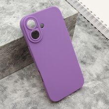 Zastitna silikonska futrola Pro Camera - iPhone 17 ljubicasta (MS).