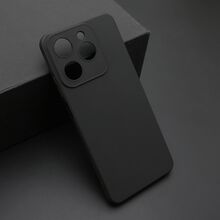 KOLOR silikonska futrola skin (ultra tanka) - Realme Note 60 crna (MS).