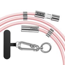 USB data kabl Moxom MX-CB312 Type C na Type C strap pink (MS).