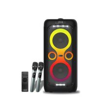 Zvucnik bluetooth BKK Shark-222 Sonic sa dva mikrofona crni (MS).