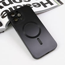 Zastitna futrola Magsafe Chrome - iPhone 13 Pro Max 6.7 crna.