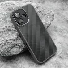 Zastitna futrola CARBON MagSafe - iphone 16 (6.1) siva (small camera) (MS).