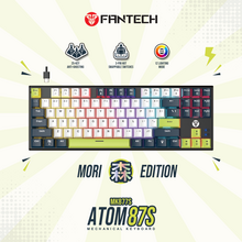 Tastatura Mehanicka Gaming Fantech MK877S RGB Atom 87S Mori bela (Red switch).