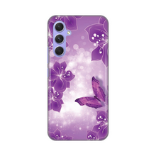 PRINT silikonska futrola - Samsung A546B Galaxy A54 5G Butterfly And Flowers.