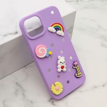 Zastitna futrola TOY - iPhone 13 (6.1) ljubicasta (MS).