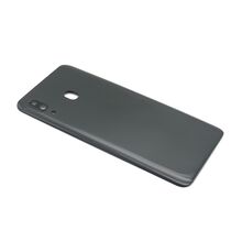 Poklopac baterije - Samsung A205F Galaxy A20 + staklo kamere crni (NO LOGO) (MS).