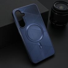 Zastitna futrola ZEN SHIELD MagSafe - Samsung A556 Galaxy A55 5G plava (MS).