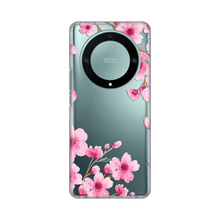 PRINT silikonska futrola skin (ultra tanka) - Huawei Honor Magic 5 Lite Rose Flowers.
