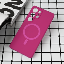 Zastitna futrola Magsafe Pure color - Samsung S938 Galaxy S25 Ultra tamno pink.