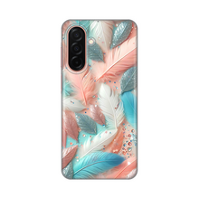 PRINT silikonska futrola - Samsung A266 Galaxy A26 5G Pastel Feathers.