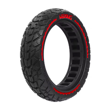 Guma - elektricni trotinet 8.5x2.0 inch off road crno crvena.