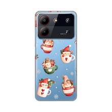 PRINT silikonska futrola - ZTE Blade A54 Ho Ho Ho.