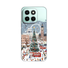 PRINT silikonska futrola skin (ultra tanka) - Huawei Honor X6c Christmas Town.
