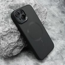 Zastitna futrola CARBON MagSafe - iPhone 13 (6.1) crna (small camera) (MS).