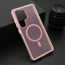 Zastitna futrola CRYSTAL MagSafe - Samsung S938 Galaxy S25 Ultra 5G roze (MS).