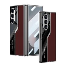 Zastitna futrola LEATHER STYLE - Samsung Galaxy Z Fold 6 5G crvena (GKK case) (MS).