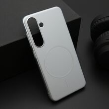 Zastitna futrola PURE mat MagSafe - Samsung S921 Galaxy S24 5G srebrna (MS).