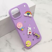 Zastitna futrola TOY - iPhone 14 (6.1) ljubicasta (MS).