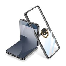 Zastitna futrola RING LINES - Samsung F751B Galaxy Z Flip 7 5G crna (GKK case) (MS).