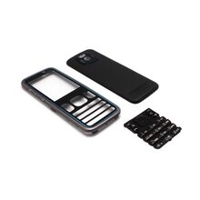 Maska (kuciste, oklop) - Nokia 5630 Xpress Music plava sa tastaturom.