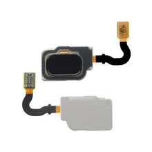 Flet kabl - Samsung A530/Galaxy A8 2018 sa home tasterom+home dugme crno.